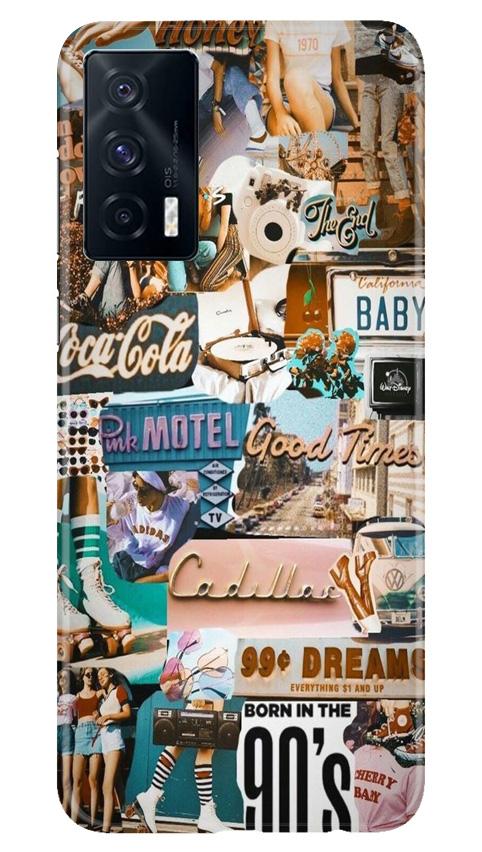 Vintage Design Mobile Back Case for Vivo iQOO 7 (Design - 284) Vintage Design Case for Vivo iQOO 7 (Design No. 284)