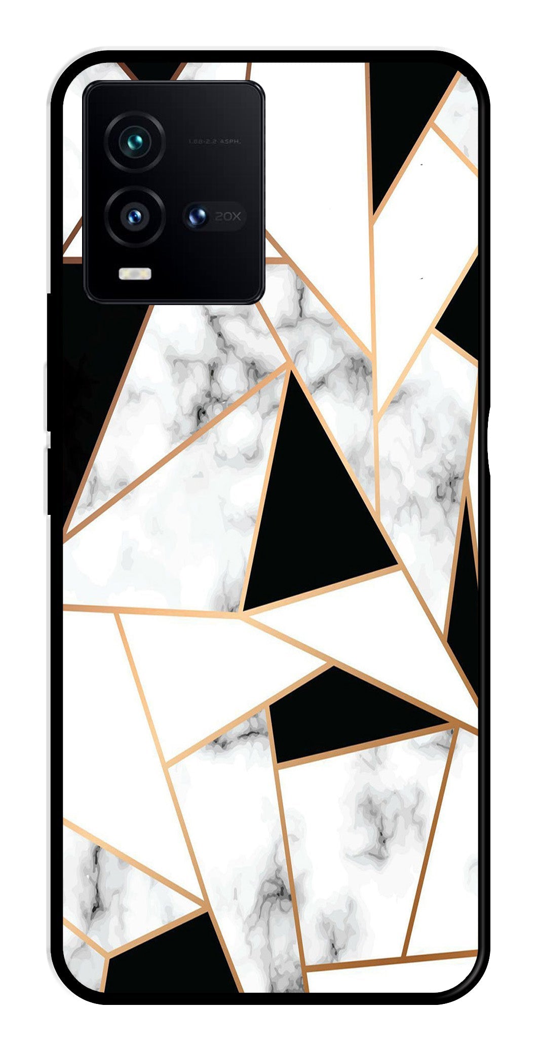 Marble Design2 Metal Mobile Case for Vivo iQOO 9T 5G Marble Design2 Metal Mobile Case for Vivo iQOO 9T 5G (Design No -08)
