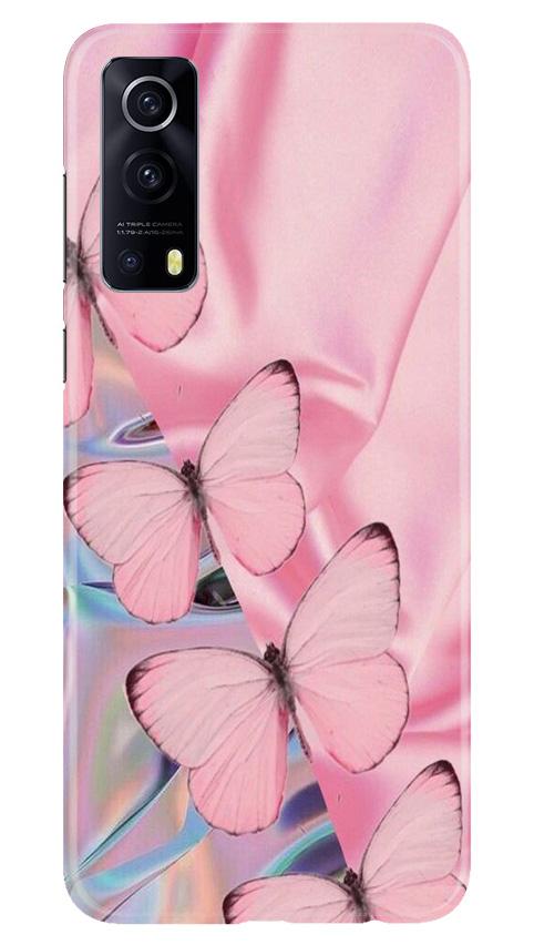 Butterflies Mobile Back Case for Vivo iQOO Z3 5G (Design - 26) Butterflies Case for Vivo iQOO Z3 5G