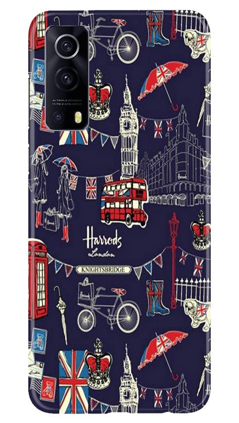 Love London Mobile Back Case for Vivo iQOO Z3 5G (Design - 75) Love London Case for Vivo iQOO Z3 5G
