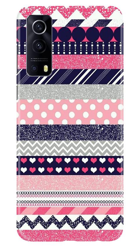 Pattern3 Mobile Back Case for Vivo iQOO Z3 5G (Design - 90) Pattern3 Case for Vivo iQOO Z3 5G