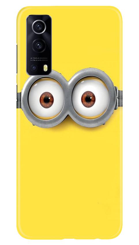 Minions Mobile Back Case for Vivo iQOO Z3 5G (Design - 128) Minions Case for Vivo iQOO Z3 5G (Design - 128)