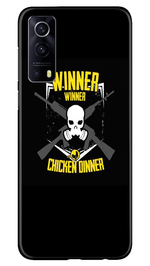 Winner Winner Chicken Dinner Mobile Back Case for Vivo iQOO Z3 5G (Design - 178) Winner Winner Chicken Dinner Case for Vivo iQOO Z3 5G (Design - 178)