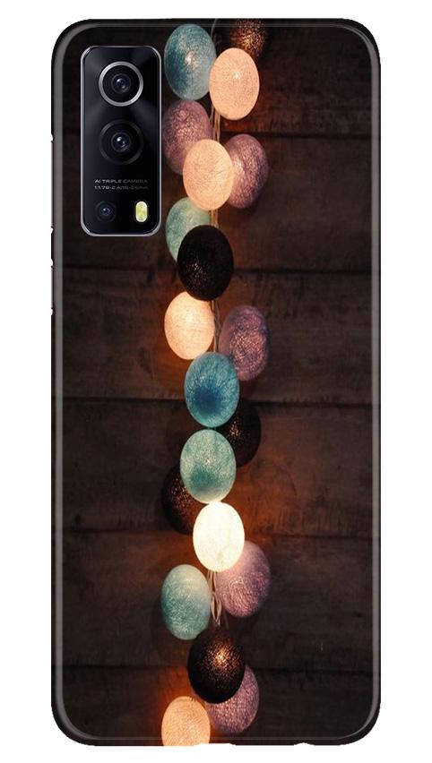 Party Lights Mobile Back Case for Vivo iQOO Z3 5G (Design - 209) Party Lights Case for Vivo iQOO Z3 5G (Design No. 209)