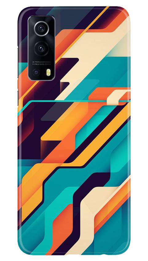 Modern Art Mobile Back Case for Vivo iQOO Z3 5G (Design - 233) Modern Art Case for Vivo iQOO Z3 5G (Design No. 233)