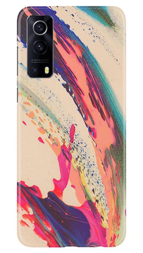 Modern Art Mobile Back Case for Vivo iQOO Z3 5G (Design - 234) Modern Art Case for Vivo iQOO Z3 5G (Design No. 234)