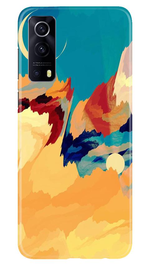Modern Art Mobile Back Case for Vivo iQOO Z3 5G (Design - 236) Modern Art Case for Vivo iQOO Z3 5G (Design No. 236)