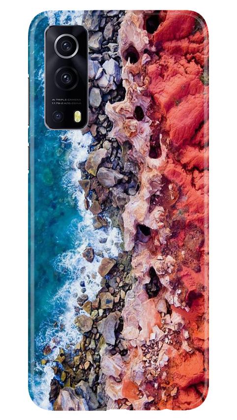 Sea Shore Mobile Back Case for Vivo iQOO Z3 5G (Design - 273) Sea Shore Case for Vivo iQOO Z3 5G (Design No. 273)