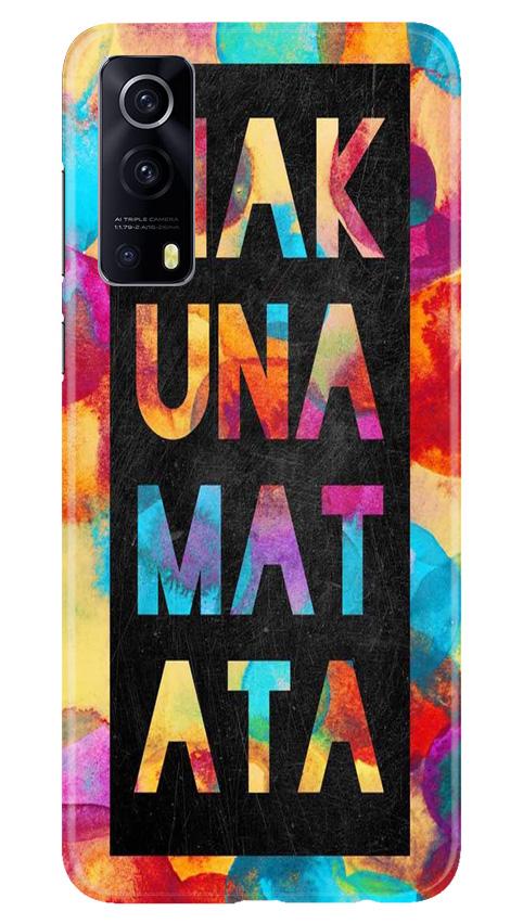 Hakuna Matata Mobile Back Case for Vivo iQOO Z3 5G (Design - 323) Hakuna Matata Mobile Back Case for Vivo iQOO Z3 5G (Design - 323)