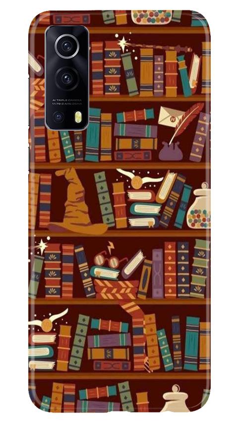 Book Shelf Mobile Back Case for Vivo iQOO Z3 5G (Design - 390) Book Shelf Mobile Back Case for Vivo iQOO Z3 5G (Design - 390)