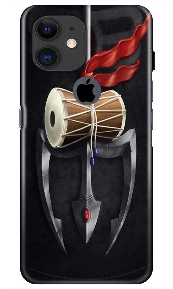 Lord Shiva Mahakal Mobile Back Case for iPhone 11 Logo Cut (Design - 1) Lord Shiva Mahakal Case for iPhone 11 Logo Cut