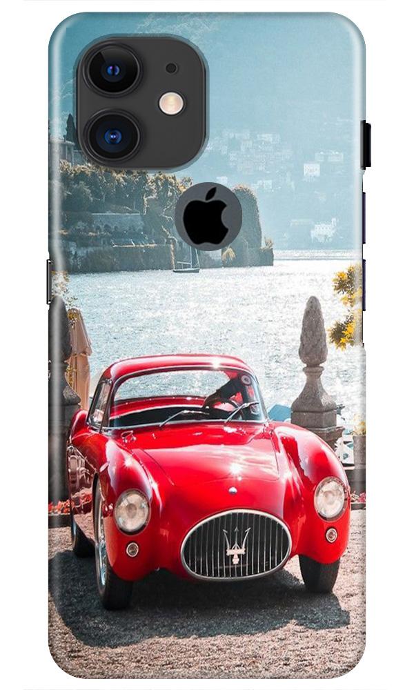 Vintage Car Mobile Back Case for iPhone 11 Logo Cut (Design - 51) Vintage Car Case for iPhone 11 Logo Cut