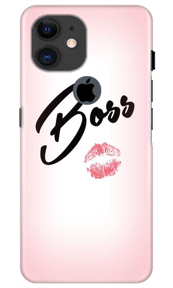Boss Mobile Back Case for iPhone 11 Logo Cut (Design - 59) Boss Case for iPhone 11 Logo Cut