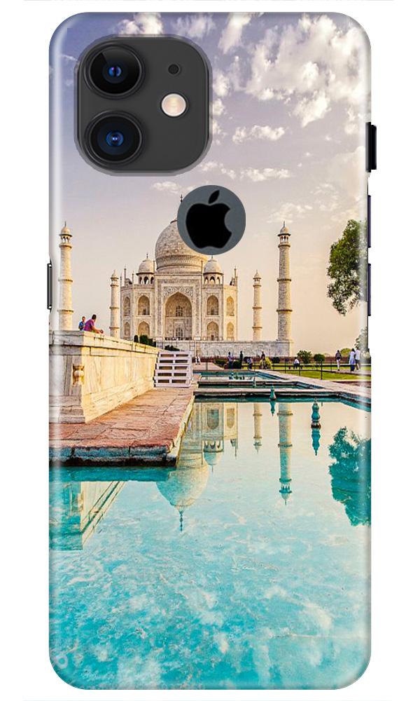 Tajmahal Mobile Back Case for iPhone 11 Logo Cut (Design - 96) Tajmahal Case for iPhone 11 Logo Cut