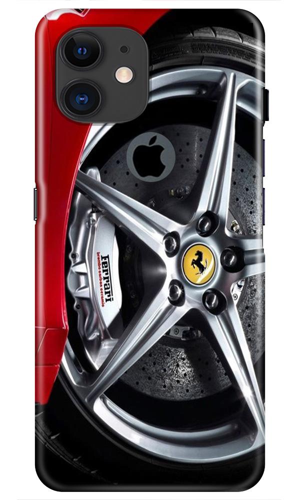 Ferari Mobile Back Case for iPhone 11 Logo Cut (Design - 133) Ferari Case for iPhone 11 Logo Cut (Design - 133)