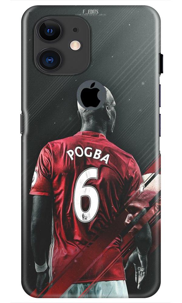 Pogba Mobile Back Case for iPhone 11 Logo Cut (Design - 167) Pogba Case for iPhone 11 Logo Cut (Design - 167)