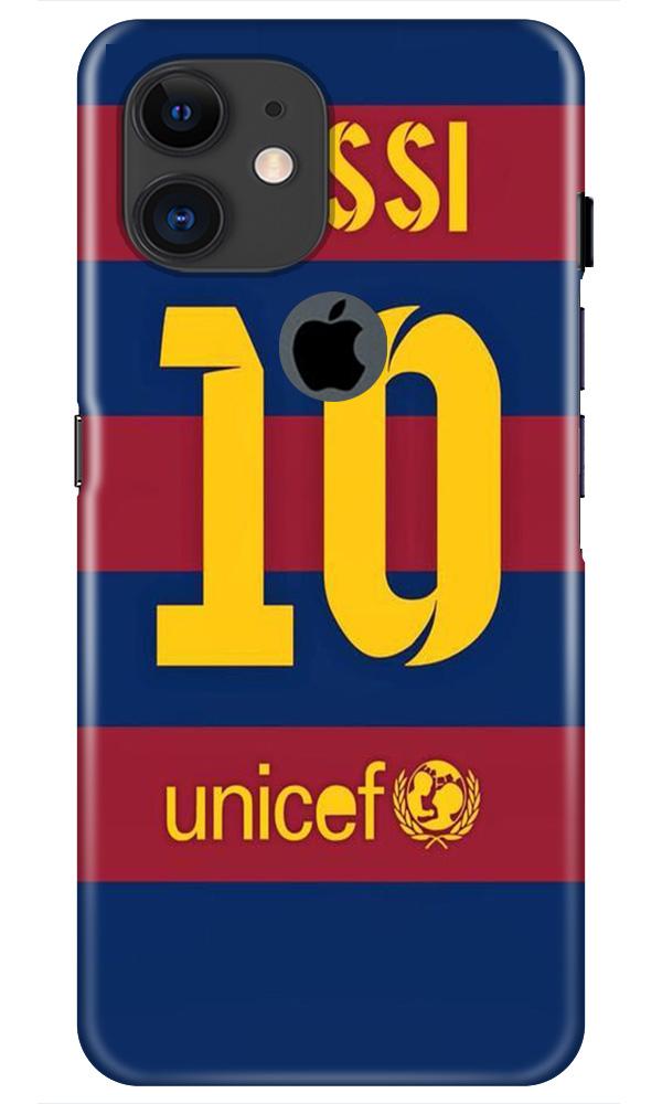 Messi Mobile Back Case for iPhone 11 Logo Cut (Design - 172) Messi Case for iPhone 11 Logo Cut (Design - 172)