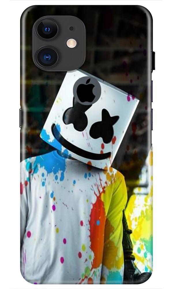 Marsh Mellow Mobile Back Case for iPhone 11 Logo Cut (Design - 220) Marsh Mellow Case for iPhone 11 Logo Cut (Design No. 220)