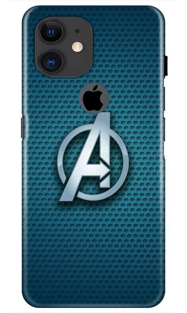 Avengers Mobile Back Case for iPhone 11 Logo Cut (Design - 246) Avengers Case for iPhone 11 Logo Cut (Design No. 246)