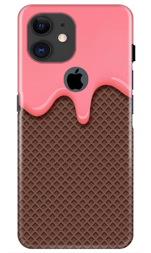 IceCream Mobile Back Case for iPhone 11 Logo Cut (Design - 287) IceCream Case for iPhone 11 Logo Cut (Design No. 287)