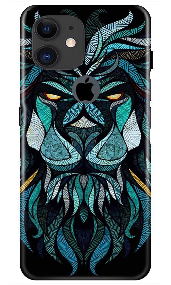 Lion Mobile Back Case for iPhone 11 Logo Cut (Design - 314) Lion Mobile Back Case for iPhone 11 Logo Cut (Design - 314)