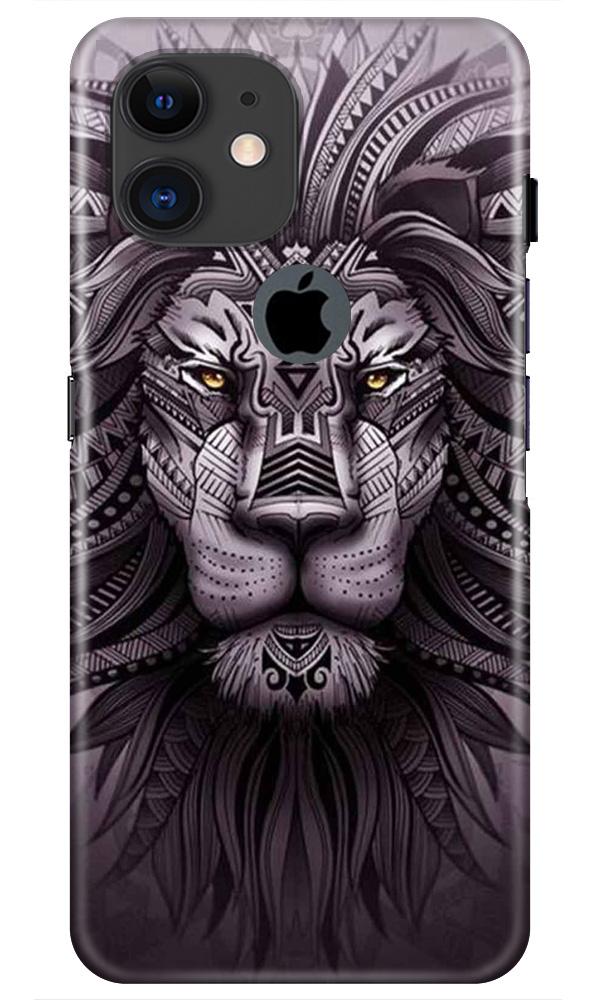 Lion Mobile Back Case for iPhone 11 Logo Cut (Design - 315) Lion Mobile Back Case for iPhone 11 Logo Cut (Design - 315)