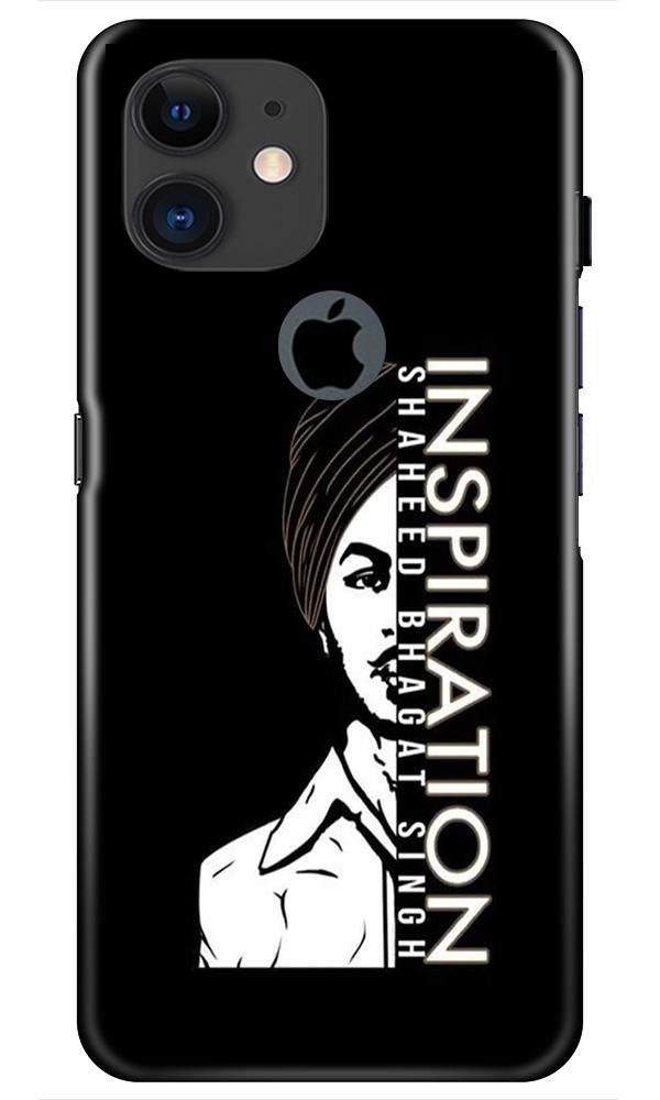 Bhagat Singh Mobile Back Case for iPhone 11 Logo Cut (Design - 329) Bhagat Singh Mobile Back Case for iPhone 11 Logo Cut (Design - 329)