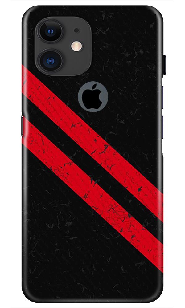 Black Red Pattern Mobile Back Case for iPhone 11 Logo Cut (Design - 373) Black Red Pattern Mobile Back Case for iPhone 11 Logo Cut (Design - 373)