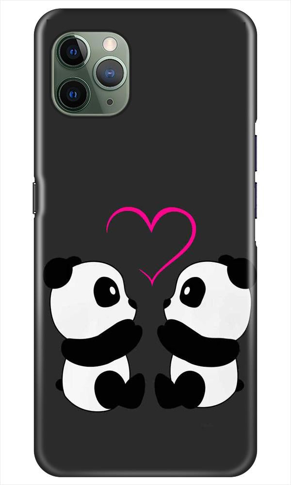 Panda Love Mobile Back Case for iPhone 11 Pro Max (Design - 398) Panda Love Mobile Back Case for iPhone 11 Pro Max (Design - 398)