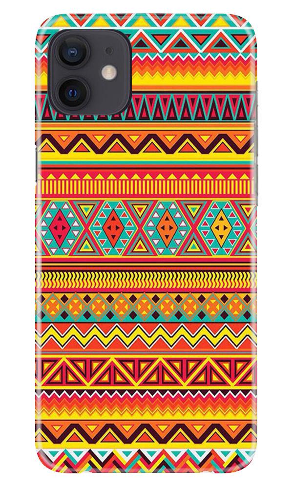 Zigzag line pattern Mobile Back Case for iPhone 12 Mini (Design - 4) Zigzag line pattern Case for iPhone 12 Mini
