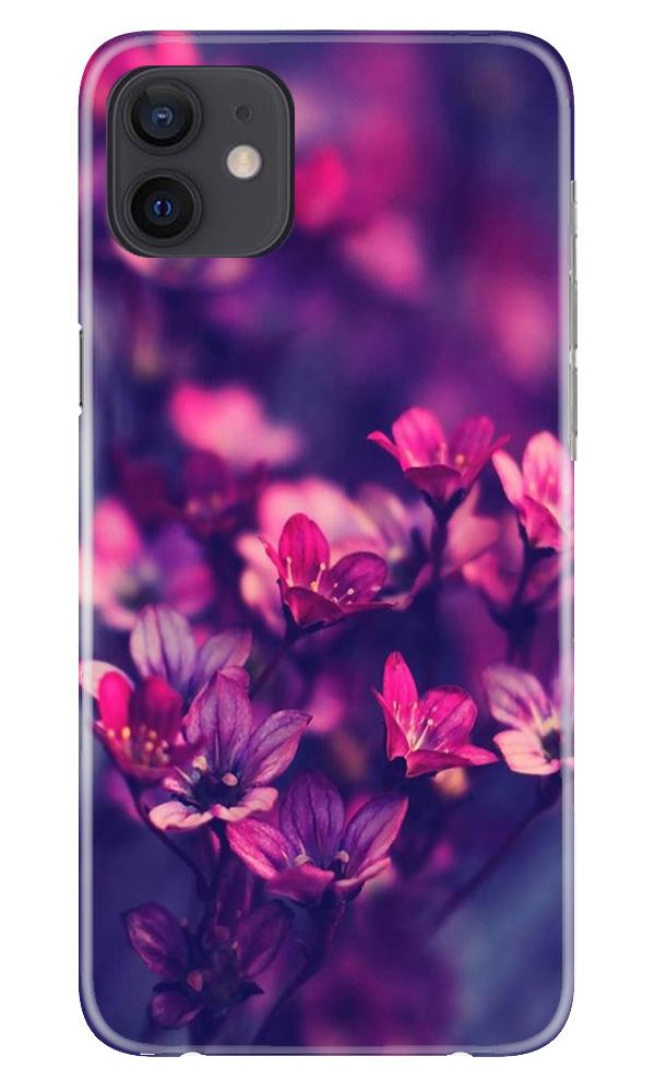 flowers Mobile Back Case for iPhone 12 (Design - 25) flowers Case for iPhone 12