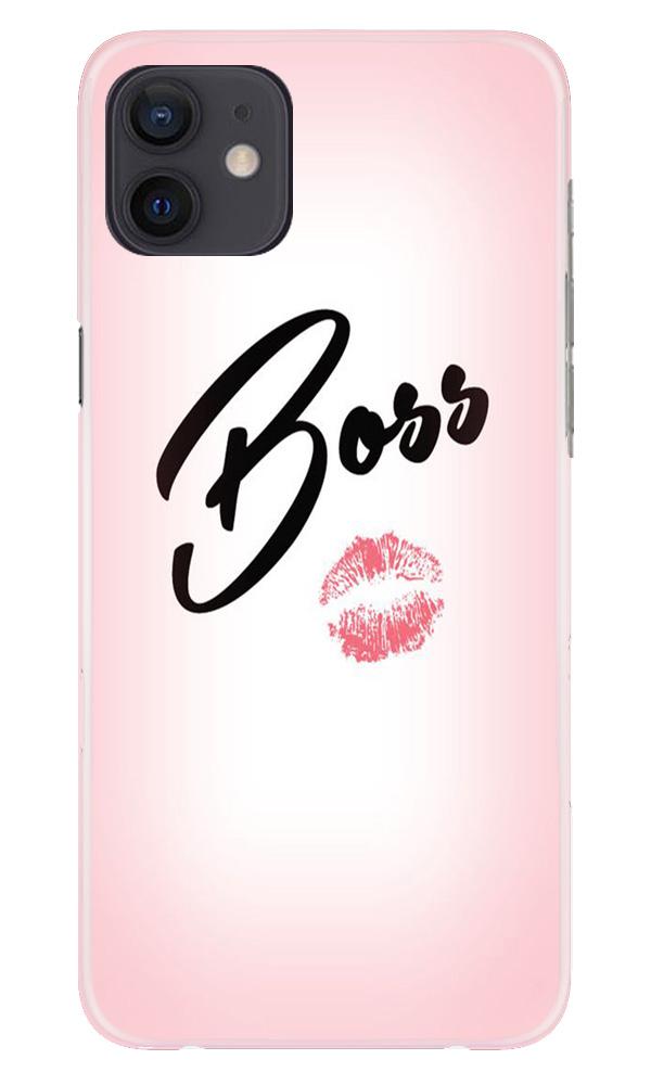 Boss Mobile Back Case for iPhone 12 (Design - 59) Boss Case for iPhone 12