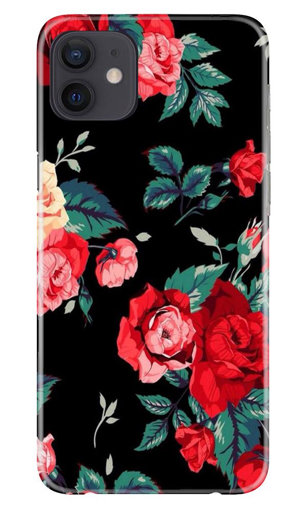 Red Rose2 Mobile Back Case for iPhone 12 Mini (Design - 81) Red Rose2 Case for iPhone 12 Mini