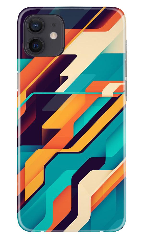 Modern Art Mobile Back Case for iPhone 12 Mini (Design - 233) Modern Art Case for iPhone 12 Mini (Design No. 233)
