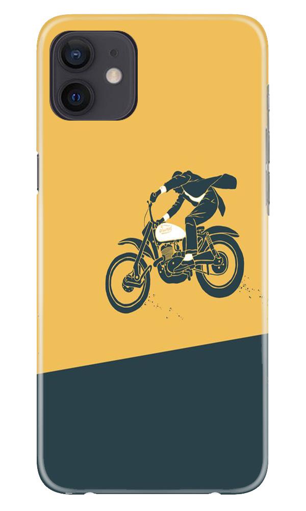 Bike Lovers Mobile Back Case for iPhone 12 Mini (Design - 256) Bike Lovers Case for iPhone 12 Mini (Design No. 256)