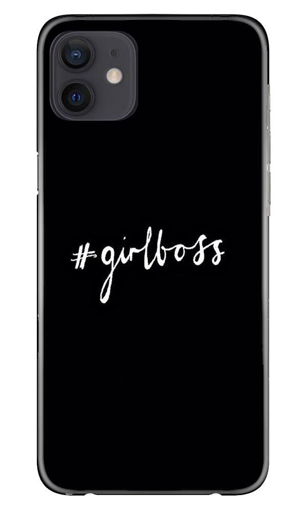 #GirlBoss Mobile Back Case for iPhone 12 (Design - 266) #GirlBoss Case for iPhone 12 (Design No. 266)