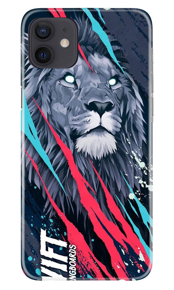 Lion Mobile Back Case for iPhone 12 (Design - 278) Lion Case for iPhone 12 (Design No. 278)
