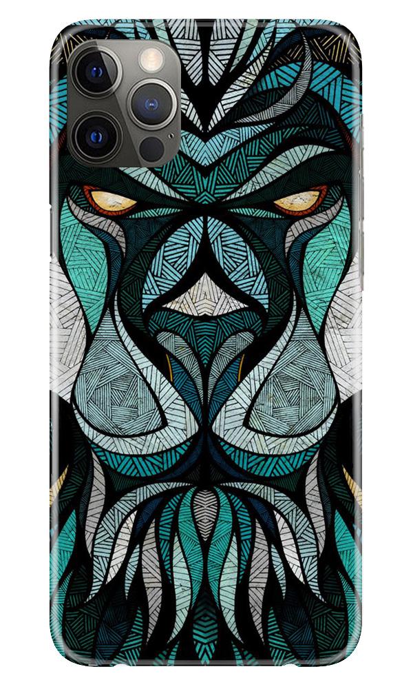 Lion Mobile Back Case for iPhone 12 Pro Max (Design - 97) Lion Case for iPhone 12 Pro Max