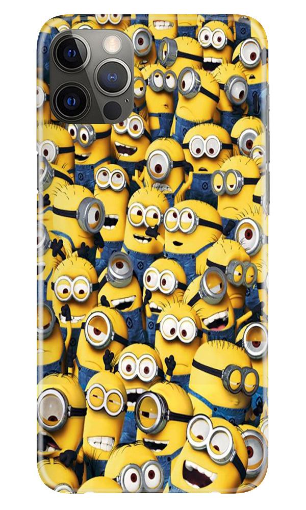 Minions Mobile Back Case for iPhone 12 Pro Max (Design - 126) Minions Case for iPhone 12 Pro Max (Design - 126)