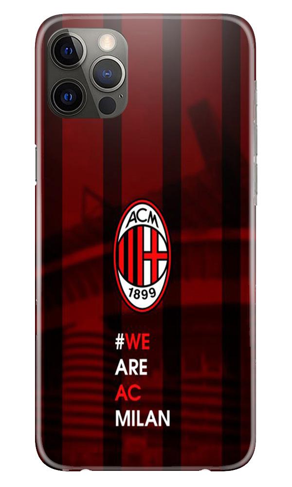 AC Milan Mobile Back Case for iPhone 12 Pro Max (Design - 155) AC Milan Case for iPhone 12 Pro Max (Design - 155)