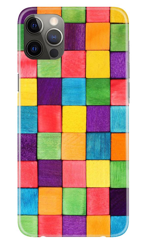 Colorful Square Mobile Back Case for iPhone 12 Pro Max (Design - 218) Colorful Square Case for iPhone 12 Pro Max (Design No. 218)