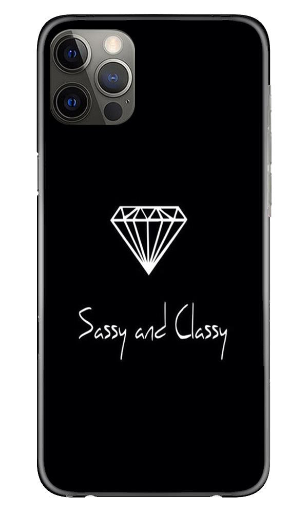 Sassy and Classy Mobile Back Case for iPhone 12 Pro (Design - 264) Sassy and Classy Case for iPhone 12 Pro (Design No. 264)