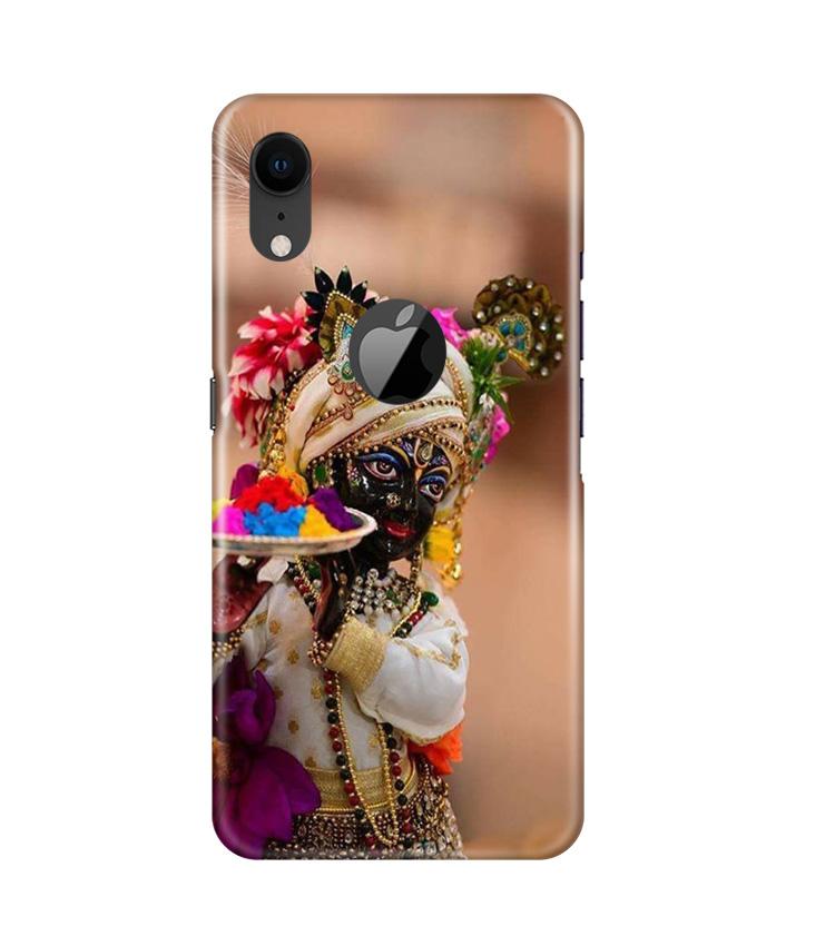 Lord Krishna2 Mobile Back Case for iPhone Xr Logo Cut (Design - 17) Lord Krishna2 Case for iPhone Xr Logo Cut