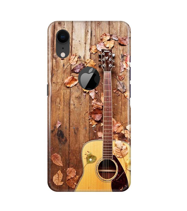 Guitar Mobile Back Case for iPhone Xr Logo Cut (Design - 43) Guitar Case for iPhone Xr Logo Cut