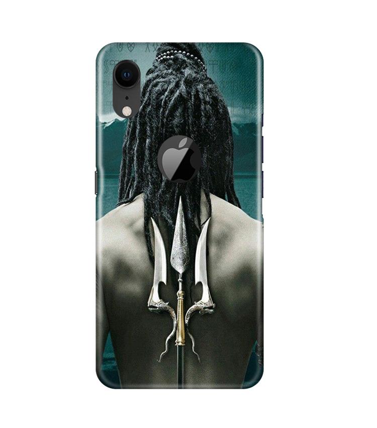 Mahakal Mobile Back Case for iPhone Xr Logo Cut (Design - 47) Mahakal Case for iPhone Xr Logo Cut