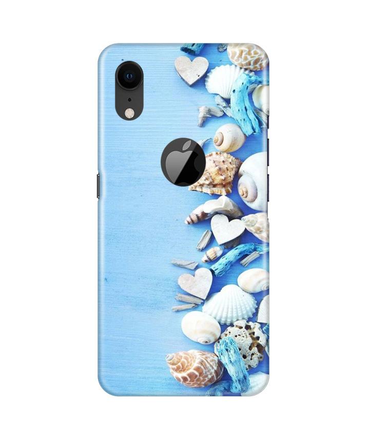 Sea Shells2 Mobile Back Case for iPhone Xr Logo Cut (Design - 64) Sea Shells2 Case for iPhone Xr Logo Cut