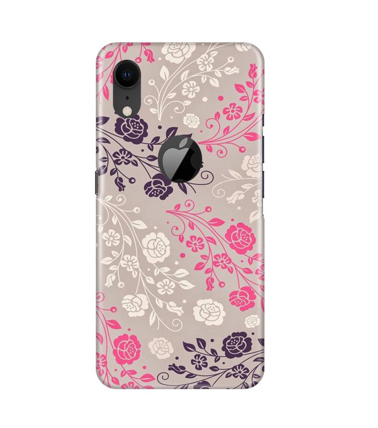 Pattern2 Mobile Back Case for iPhone Xr Logo Cut (Design - 82) Pattern2 Case for iPhone Xr Logo Cut
