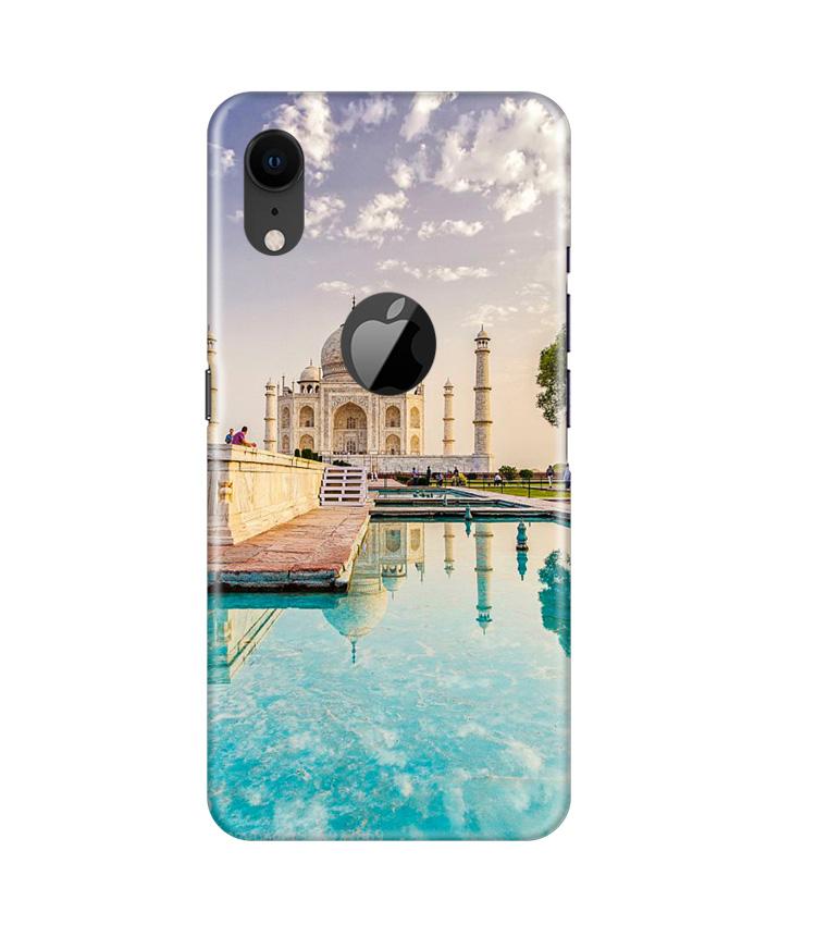 Tajmahal Mobile Back Case for iPhone Xr Logo Cut (Design - 96) Tajmahal Case for iPhone Xr Logo Cut