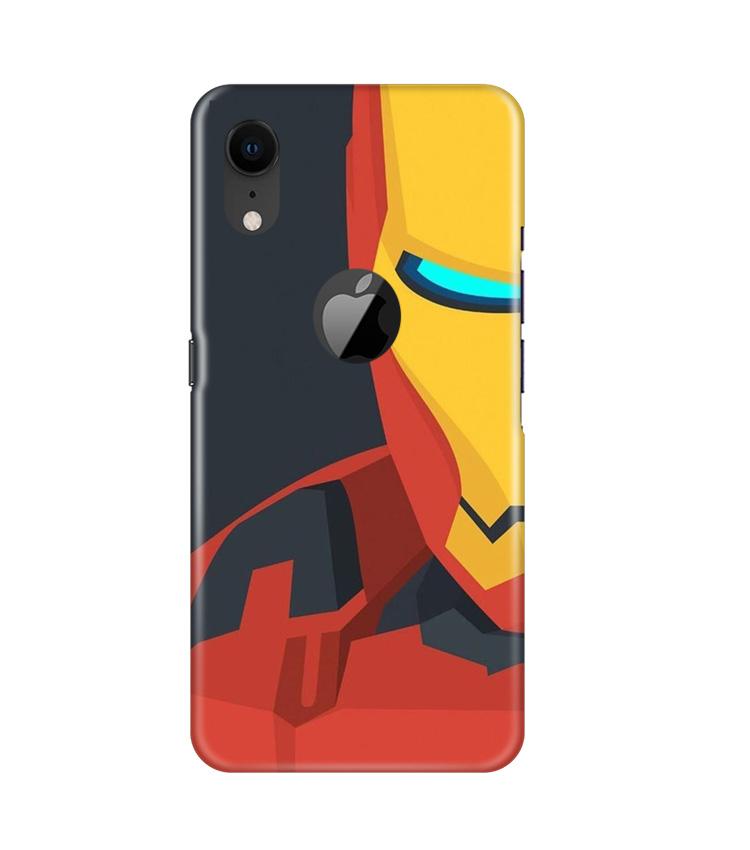 Iron Man Superhero Mobile Back Case for iPhone Xr Logo Cut (Design - 120) Iron Man Superhero Case for iPhone Xr Logo Cut (Design - 120)