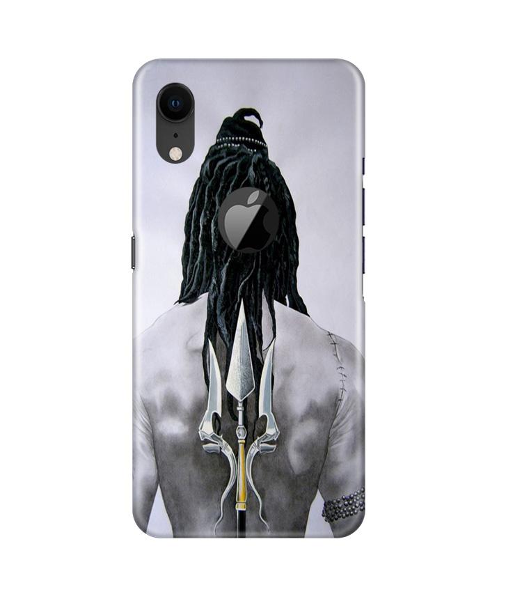 Lord Shiva Mobile Back Case for iPhone Xr Logo Cut (Design - 135) Lord Shiva Case for iPhone Xr Logo Cut (Design - 135)